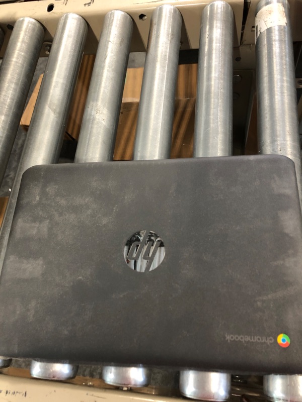 Photo 1 of HP Newest Flagship Chromebook, 11.6" HD (1366 x 768) Display, Intel Celeron Processor N3350, 4GB LPDDR2, 32GB eMMC, Chrome OS, HD Graphics 500, 11A-NB0013DX, Ash Gray Device Only