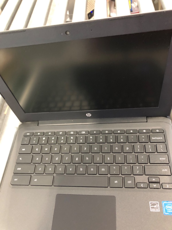 Photo 1 of HP Newest Flagship Chromebook, 11.6" HD (1366 x 768) Display, Intel Celeron Processor N3350, 4GB LPDDR2, 32GB eMMC, Chrome OS, HD Graphics 500, 11A-NB0013DX, Ash Gray Device Only