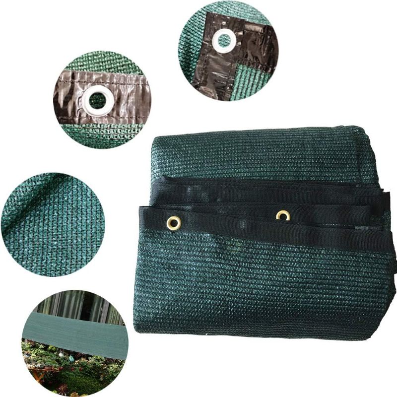 Photo 1 of 85% Shade Cloth Sun Net Cover Breathable Fabric Mesh Tarp UV Resistant,Dark Green,for Terrace Barn Canopy
