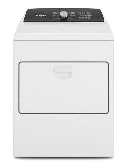 Photo 1 of Whirlpool 7-cu ft Electric Dryer (White)