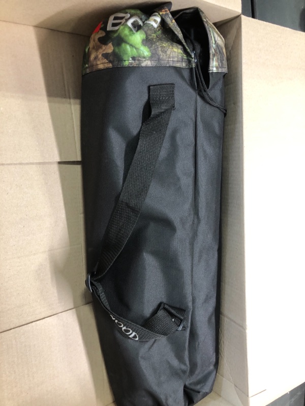 Photo 1 of BOG Low Profile Turkey Ground Blind Chair with Rugged Construction, Aluminum Frame, Extended Seat Area, Quiet Setup, Breathable Textilene Fabric, and Carry Bag for Hunting, Shooting, and Outdoors Low Profile Turkey Chair