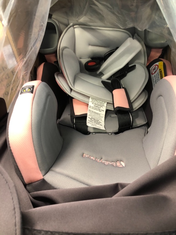 Photo 3 of Baby Trend Cover Me 4 in 1 Convertible Car Seat, Quartz Pink