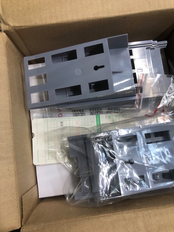 Photo 1 of uPunch Time Clock Bundle with 100 Cards, 2 Ribbons, 2 Time Cards Racks, & 6 Keys (HN3500)
