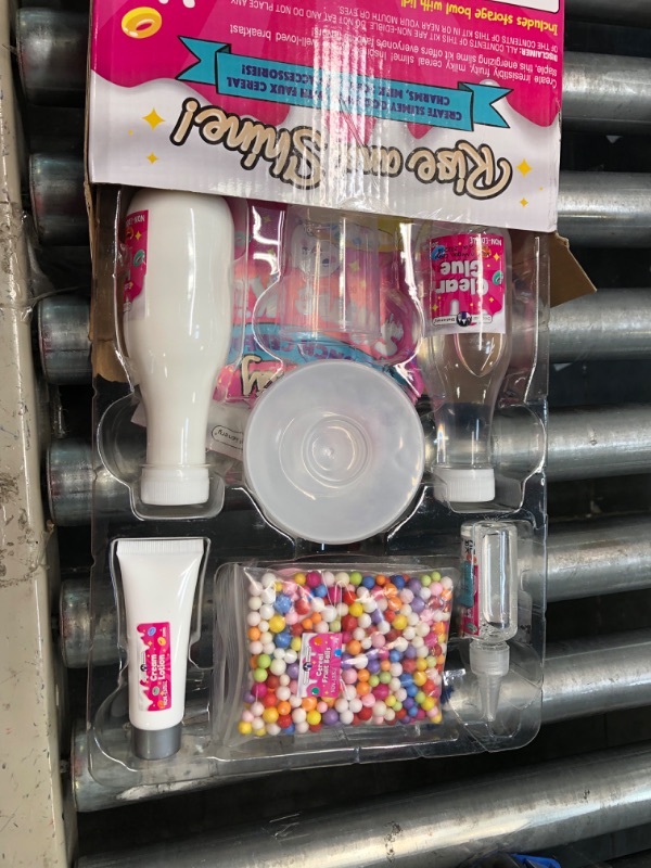 Photo 1 of Original Stationery Milky Cereal Crunchy Slime Kit, Slime Cereal Kit to Make Really Crunchy Slime, Good Crunchy Slime & Slime for Girls, Fun Gift Idea