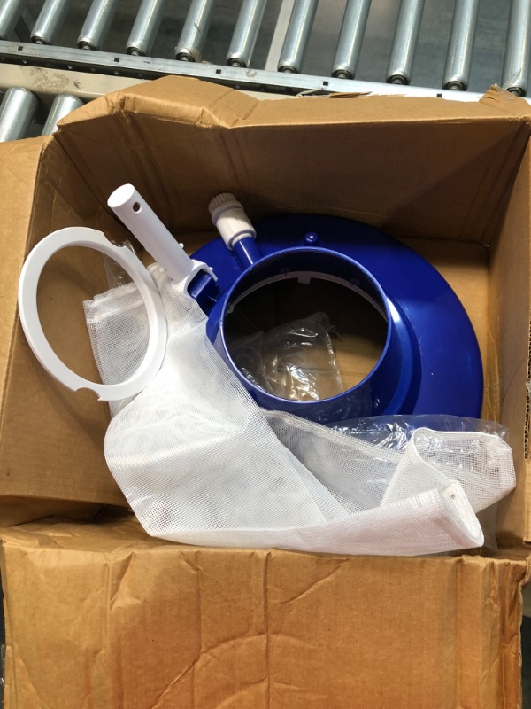 Photo 1 of Poolmaster 28300 Big Sucker Swimming Pool Leaf Vacuum, Blue