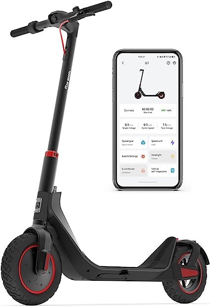 Photo 1 of Electric Scooter - 5TH WHEEL M2 Electric Scooter Adults, 8.5" Honeycomb Tire, 20Miles Long Range & 15.5 Mph, Triple Brakes & Cushioning, Foldable with Night Light Sport Scooters 220lbs Max Load
