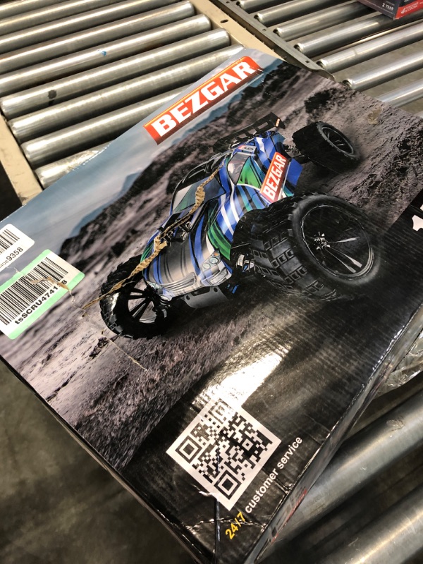 Photo 1 of BEZGAR 1/10 Brushless RC Car, 2.4Ghz 40km+ High Speed Remote Control Monster Vehicle Off-Road Truck for Adults and Boys