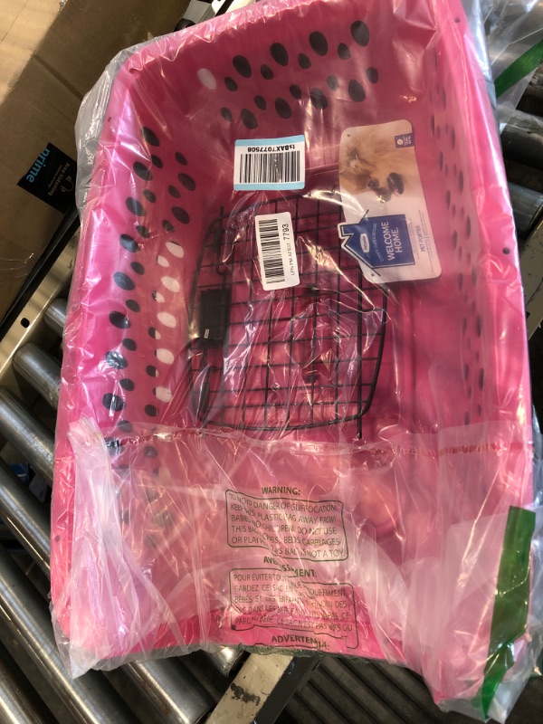 Photo 1 of ASPEN PET Fashion Dog Kennel, Various Sizes UP TO 15 LBS Pink