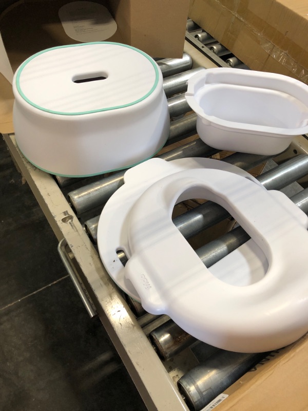 Photo 1 of Frida Baby 3-in-1 Grow-with-Me Potty Transforms from Potty to Toilet Topper and Step Stool | Easy-to-Clean Potty Training System 3-in-1 Potty