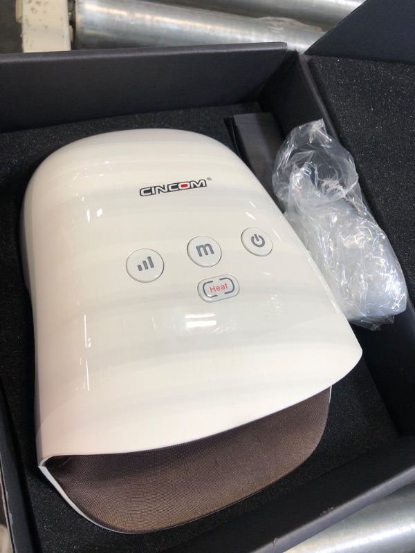 Photo 1 of CINCOM Hand Massager - Cordless Hand Massager with Heat and Compression for Arthritis and Carpal Tunnel - Gifts for Women(A-WH) White