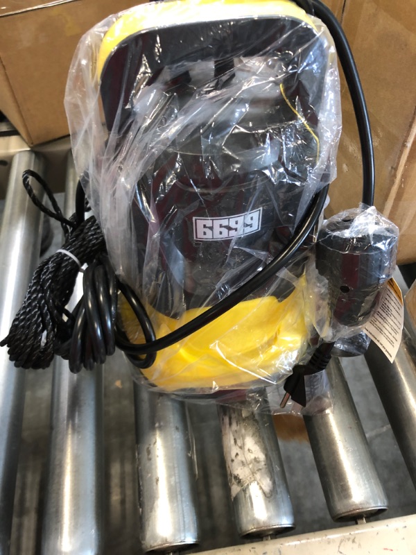 Photo 1 of 6699 1/2 HP Handy Utility Pump Submersible Water Pump 3000gal 