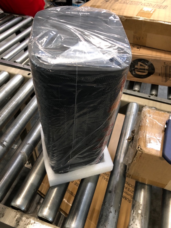 Photo 1 of KopBeau Oscillating Space Heater for Indoor Use,1S Fast Heating, Electric & Portable Heater w/ Thermostat, 1500W Ceramic PTC Room Heater with 4 Modes, 24H Timer, LED Display, Safe for Office Use Black