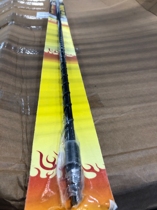 Photo 1 of FIRESTIK - FS4-B 4 Foot Heavy Duty 900 WATT TOP Loaded 5/8 Wave CB Antenna with 3/8"X24" Threaded Base in Black
