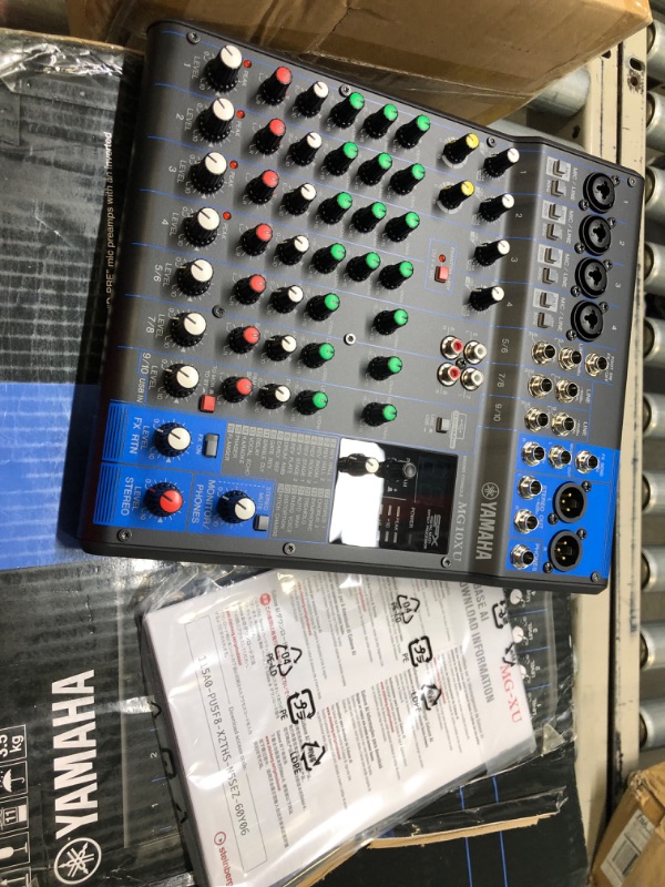 Photo 1 of Yamaha 10 Channel Mixer with Effects & USB MG10XU