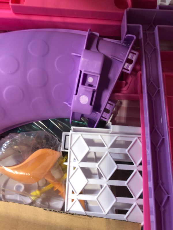 Photo 9 of Barbie Dreamhouse, Doll House Playset with 70+ Accessories Including Transforming Furniture, Elevator, Slide, Lights & Sounds Wheelchair Accessible Elevator

**FACTORY PACKAGED OPENED FOR PICTURES**