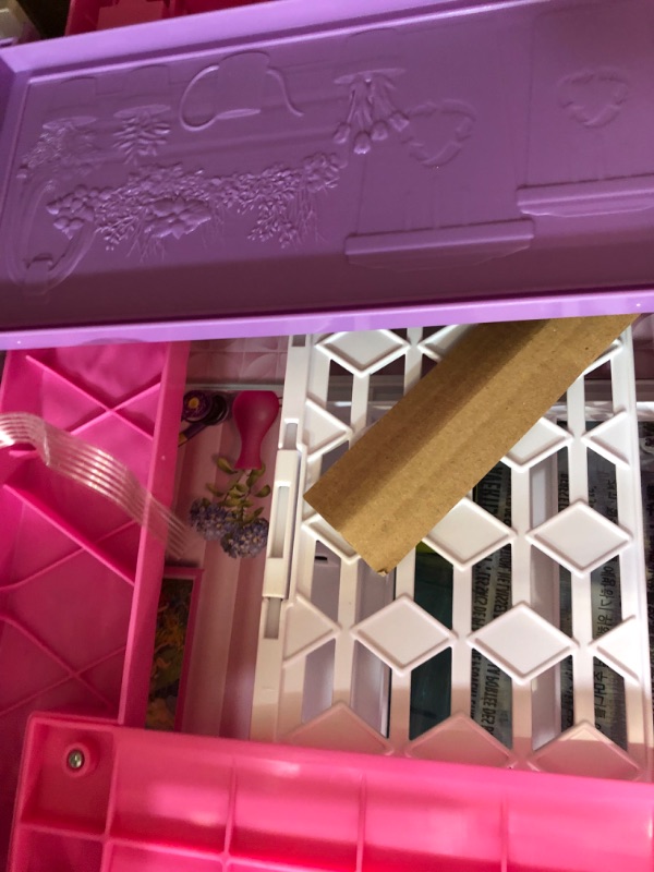 Photo 7 of Barbie Dreamhouse, Doll House Playset with 70+ Accessories Including Transforming Furniture, Elevator, Slide, Lights & Sounds Wheelchair Accessible Elevator

**FACTORY PACKAGED OPENED FOR PICTURES**
