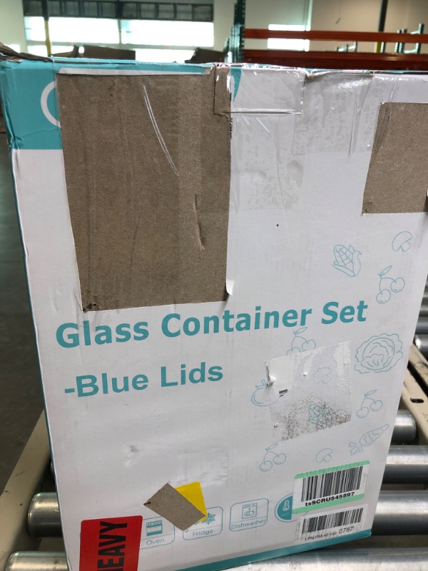 Photo 2 of Bayco 9 Pack Glass Meal Prep Containers 3 & 2 & 1 Compartment, Glass Food Storage Containers with Lids, Airtight Glass Lunch Bento Boxes, BPA-Free & Leak Proof (9 lids & 9 Containers)