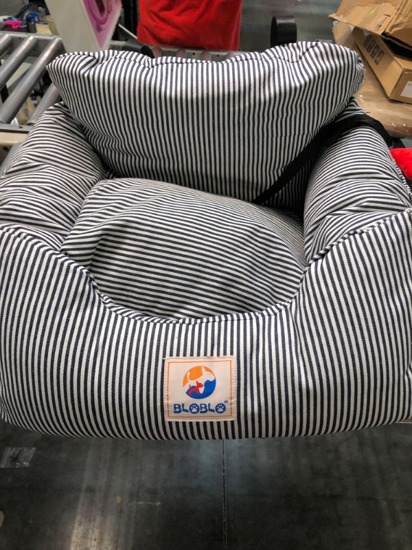 Photo 1 of BLOBLO Dog Car Seat Pet Booster Seat Travel Safety Dog Bed for Car with Storage Pocket