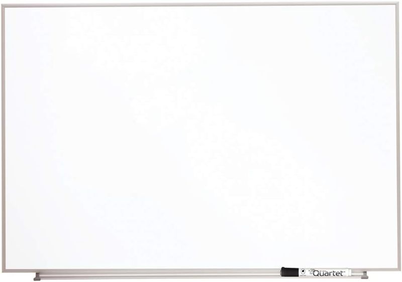 Photo 1 of Quartet Matrix Modular Magnetic Whiteboard, 34" x 23", Includes Tray and Marker, Silver Aluminum Frame (M3423)

