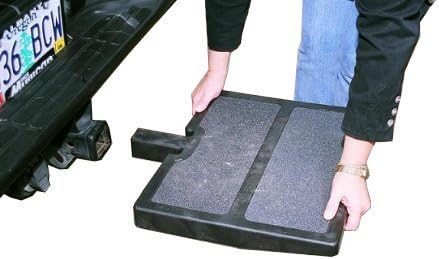 Photo 1 of  Step Pet Ramp Step Helps Dogs Get in & Out of Car Van SUV | Portable Lightweight Dog Ramp | Simply Slide into 2 inch Trailer Hitch Receiver | No Tools Needed | Essential Pet Gear | Made in USA
****TAKE NOTE STOCK PHOTO IS NOT EXACT PRODUCT. USE ONLY FOR 