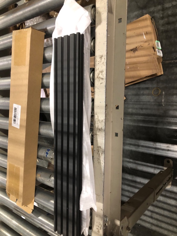 Photo 1 of 2PCS 20 Series T Slot 2080 Aluminum Extrusion Profile 19.7'',European Standard Anodized Linear Rail for 3D Printer Parts and CNC DIY 500mm Black(19.7inch)
