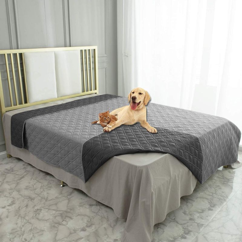 Photo 1 of Ameritex Waterproof Dog Bed Cover Pet Blanket for Furniture Bed Couch Sofa Reversible