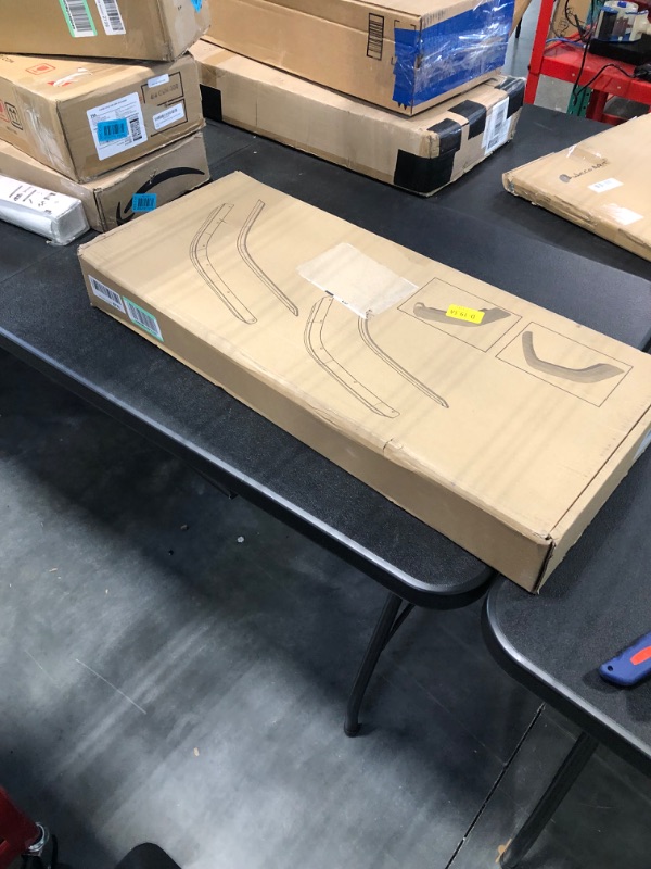 Photo 1 of Z8 fender flares Compatible with 2018-2023 Jeep Wrangler JL Models 4PCS(Front & Rear),Installed on the original Fender Flares