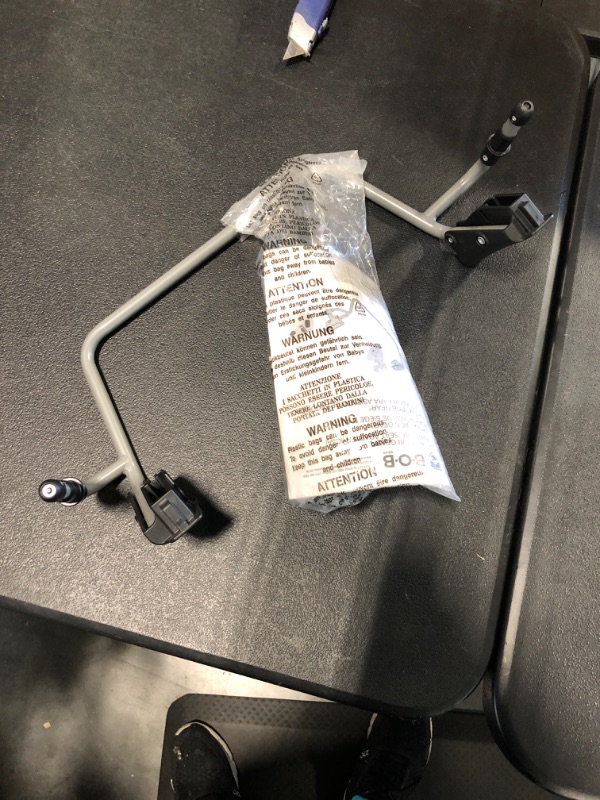 Photo 1 of BOB Gear Single Jogging Stroller Adapter for Britax Infant Car Seats, Gray
