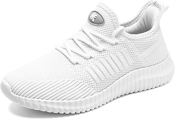 Photo 1 of 
SK·TRIP Women's Walking Shoes Lightweight Breathable Flying Woven Mesh Upper Casual Jogging Shoes Ladies Tennis Shoes Workout Footwear Non-Slip Gym Sneakers for Women 10 -10.5