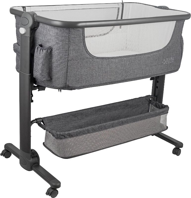 Photo 1 of Brand: KoolerThings
4.6 4.6 out of 5 stars 1,441 Reviews
Baby Bassinet, Bedside Sleeper for Baby, Easy Folding Portable Crib with Storage Basket for Newborn, Bedside Bassinet, Comfy Mattress/Travel Bag Included