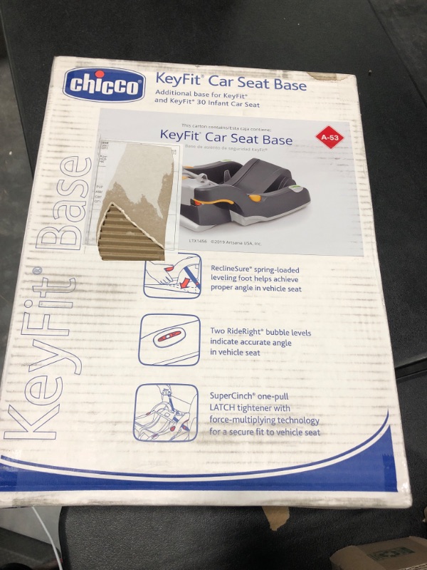 Photo 2 of Chicco KeyFit Infant Car Seat Base - Anthracite