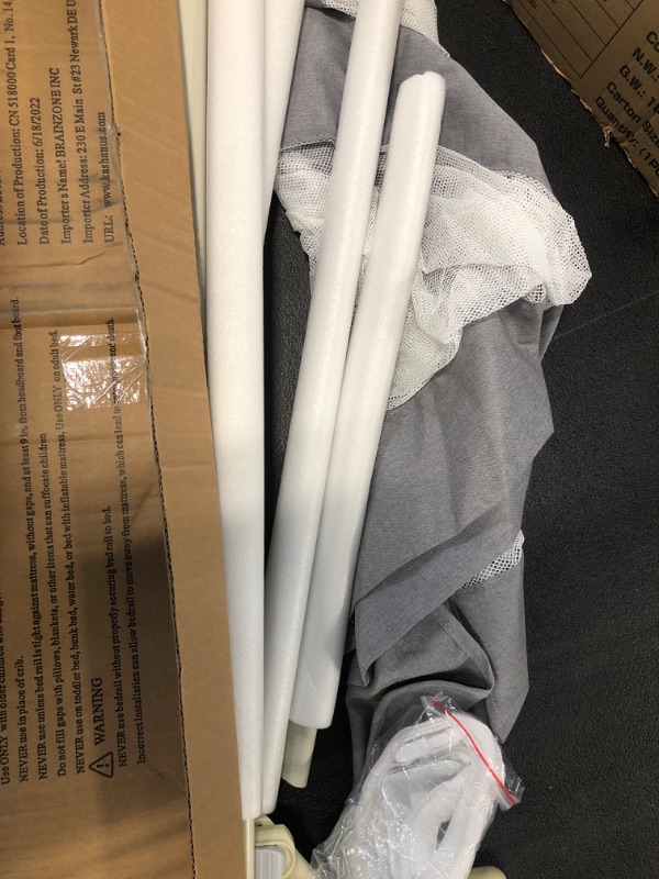 Photo 1 of Bed Rails for Toddlers, Toddler Bed Rail for King Size Bed,Cribs,Twin, Double, Full size Queen Bed, Extra Tall and Long Baby Bed Rail Guard for Box Spring and Slats—KASHAN (Grey 75L*27H inch,1 piece ) 75inch*27inch
