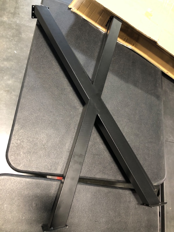 Photo 3 of Taelakeni 36 Inch Table Legs Metal Desk Dinning Bar Table Legs with Adjustment Feet Pads, Set of 2 36" bar table legs