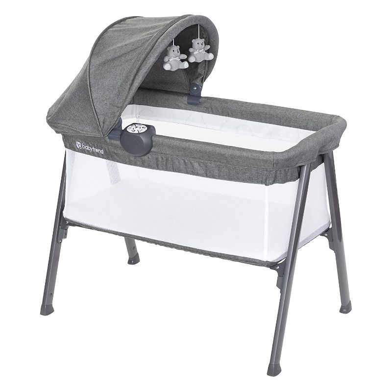 Photo 4 of Baby Trend Lil Snooze Bassinet - White