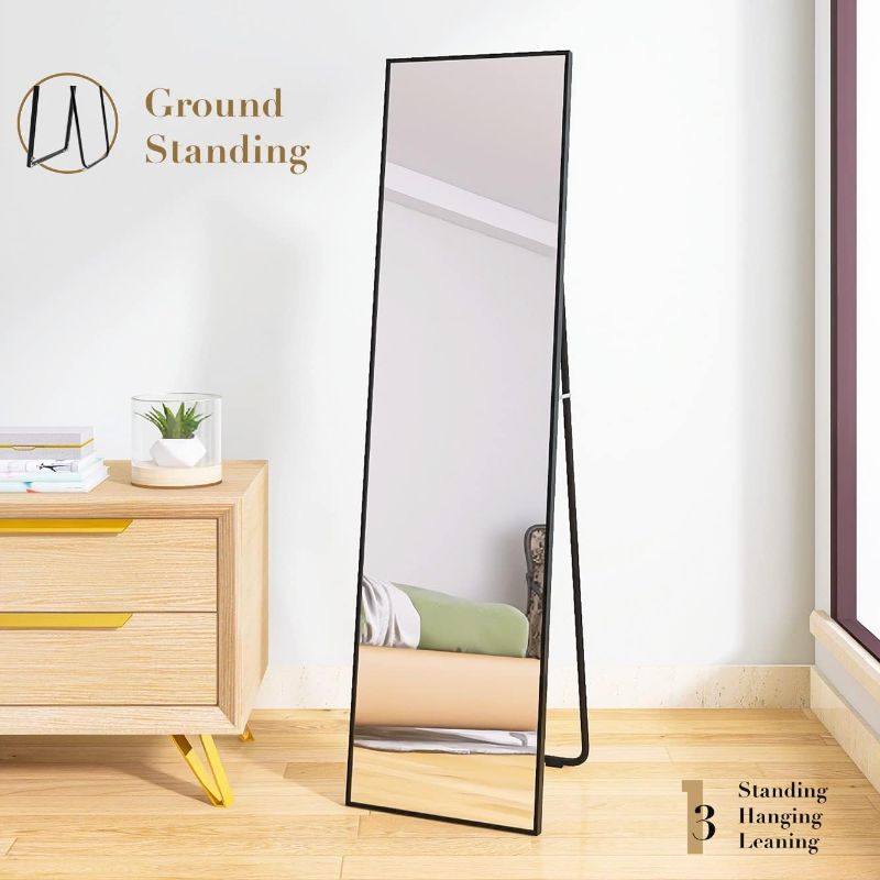 Photo 1 of beautypeak full length mirror 64x21 nano glass