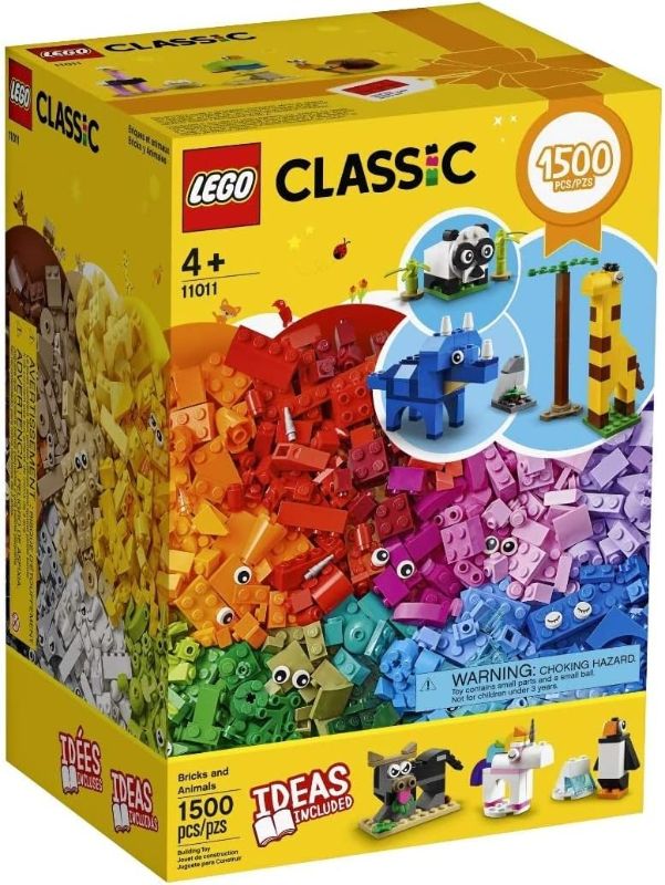 Photo 1 of LEGO Classic Creator Fun 11011 Bricks and Animals New for 2020 (1500 pcs)
