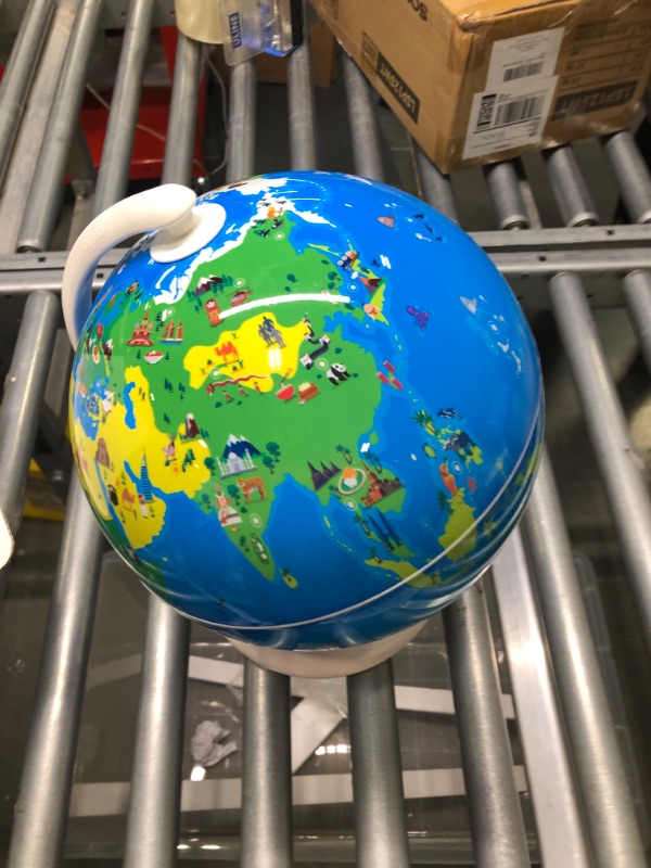 Photo 4 of PlayShifu Educational Globe for Kids - Orboot Earth (Globe + App) Interactive AR World Globe | 400 Wonders, 1000+ Facts | STEM Toy Gifts for Kids 4-10 Years | No Borders, No Names on Orboot Globe
