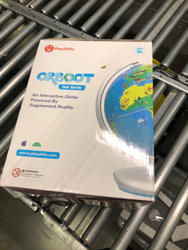 Photo 1 of PlayShifu Educational Globe for Kids - Orboot Earth (Globe + App) Interactive AR World Globe | 400 Wonders, 1000+ Facts | STEM Toy Gifts for Kids 4-10 Years | No Borders, No Names on Orboot Globe
