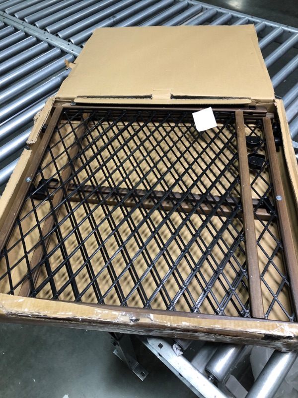Photo 1 of Position & Lock Baby Gate, Pressure-Mounted, Farmhouse Collection