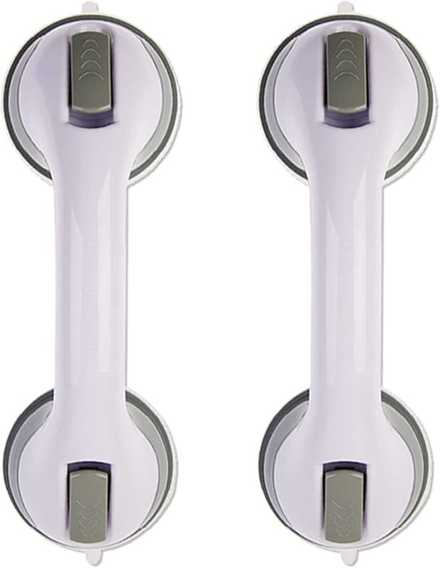 Photo 1 of 2 Pack Grab Bars for Bathroom, Shower Handle, Handicap Grab BarsShower Grab Bar, Grab Bars for Bathtubs and Showers Shower Handles for Elderly, Elderly Assistance Products Baby Shower Handle
