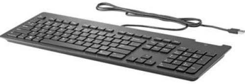 Photo 1 of HP Z9H48AT#ABA Business Slim Wired Keyboard USB, Black