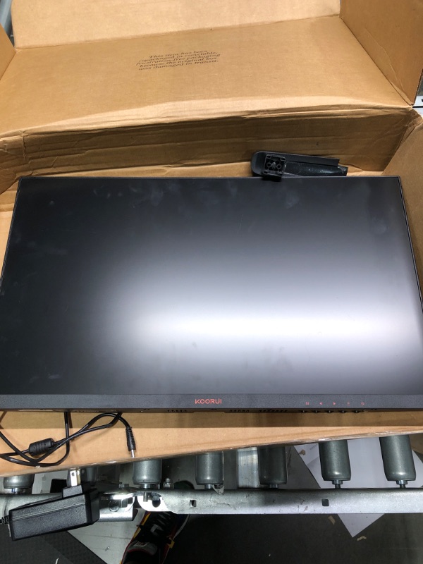 Photo 3 of KOORUI 24 Inch Computer Monitor -FHD 1080P Gaming Monitor 165Hz VA 1ms Build-in FreeSync, Compatible G-sync, LED Monitors with Ultra-Thin, HDMI X2 /DP, VESA Compatible, Tilt Adjustable, Eye Care 24E4