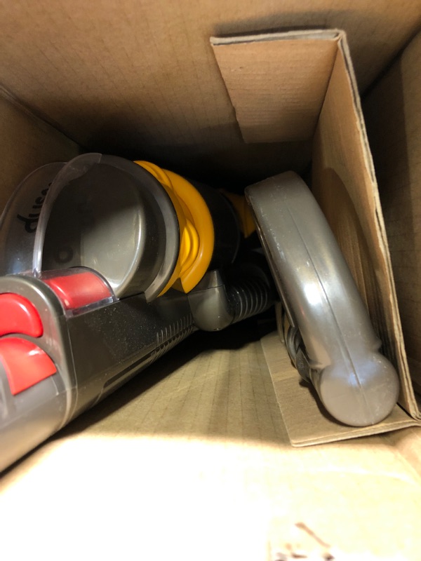 Photo 1 of Casdon Dyson Ball | Miniature Dyson Ball Replica For Children Aged 3+ | Features Working Suction To Add Excitement To Playtime Grey/Yellow