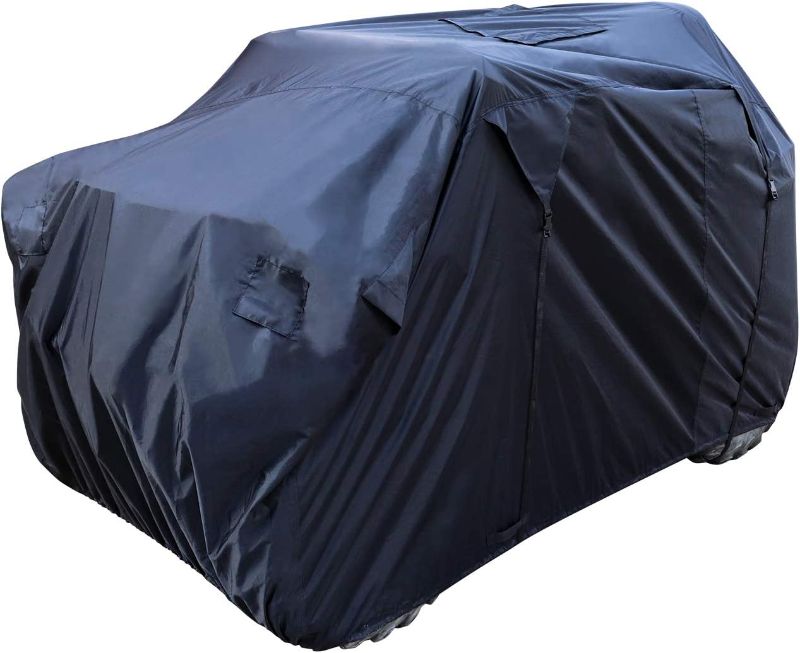 Photo 1 of Amazon Basics Weatherproof Premium ATV Cover - 150D Oxford, ATVs up to 102"