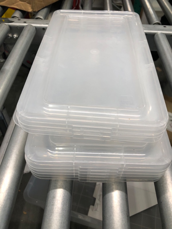 Photo 3 of Case of Essentials Plastic Storage Boxes with Lids (9 units)