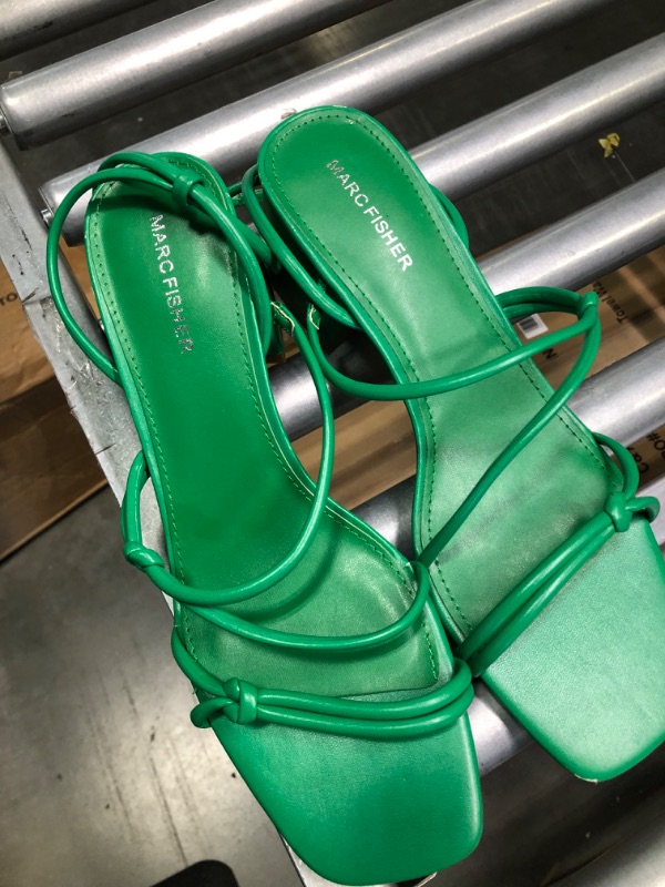 Photo 1 of Electric Green Marc Fisher Heels 9 1/2
