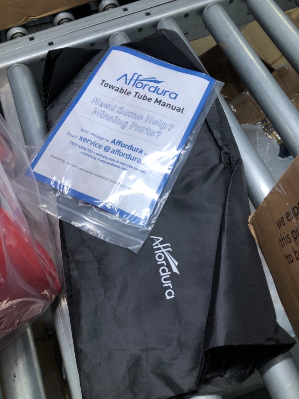 Photo 1 of Affordura Towable Tubes for Boating Tubes for Boats to Pull, Boat Tubes and Towables with Quick Connector and Storage Bag
