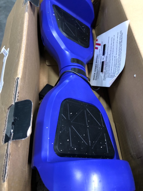 Photo 1 of Gotrax Edge Hoverboard with 6.5" LED Wheels & Headlight, Top 6.2mph & 3.1 Miles Range Power by Dual 200W Motor, UL2272 Certified and 50.4Wh Battery Self Balancing Scooters for 44-176lbs Kids Adults