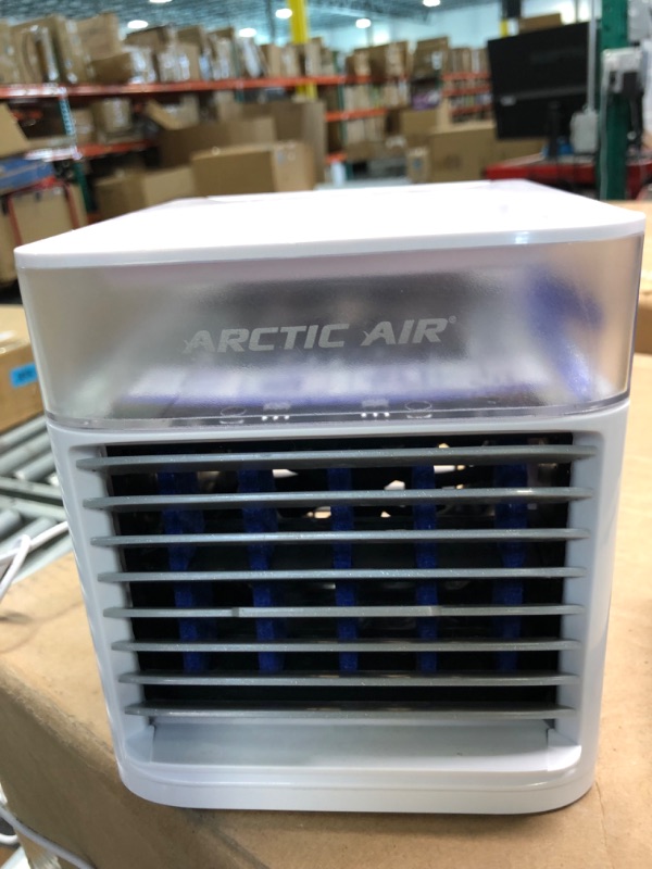 Photo 2 of Arctic Air Pure Chill 2.0 Evaporative Air Cooler by Ontel - Powerful, Quiet, Lightweight and Portable Space Cooler with Hydro-Chill Technology For Bedroom, Office, Living Room & More