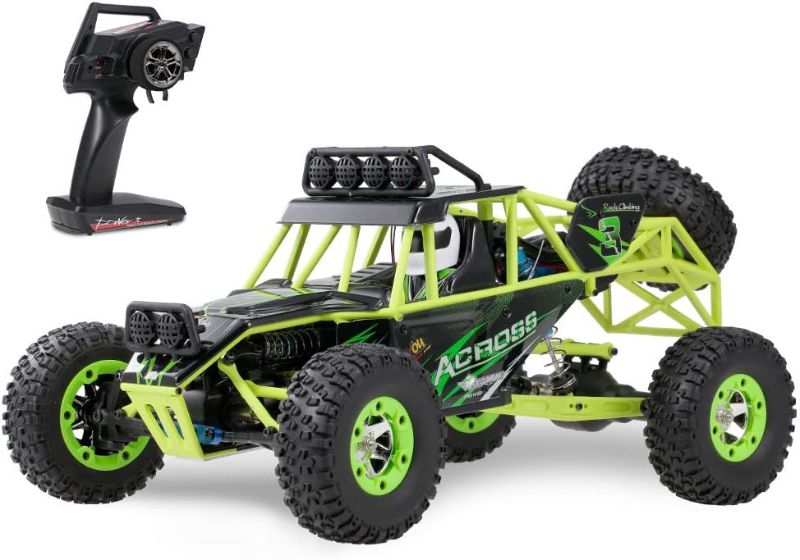 Photo 1 of WLtoys 12428 RC Car, 1/12 Scale 4WD 50km/h High Speed RC Rock Crawler, 2.4Ghz Remote Control Off Road Truck for Adults & Kids